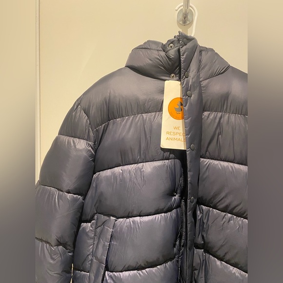 Save The Duck Zander Puffer Hoodie Jacket NWT - Picture 5 of 15